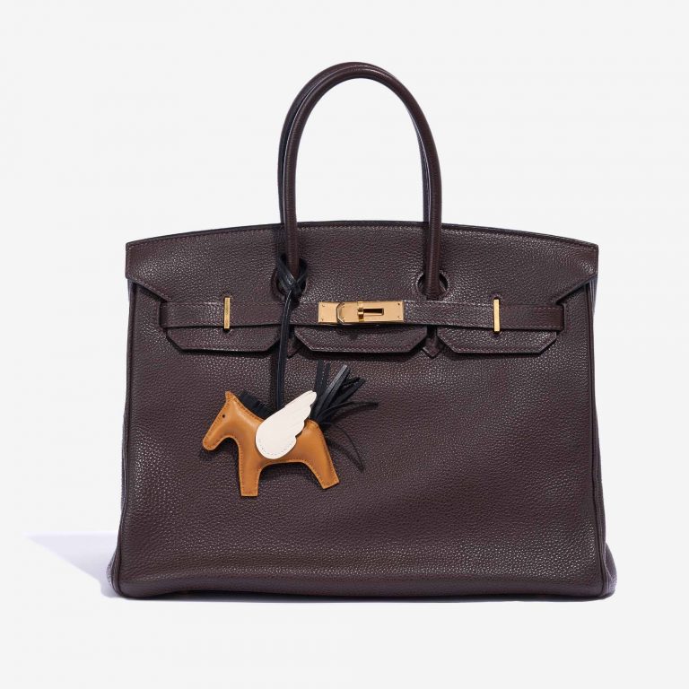 Hermès Rodeo Pegasus Lamb Sésame / Craie / Black