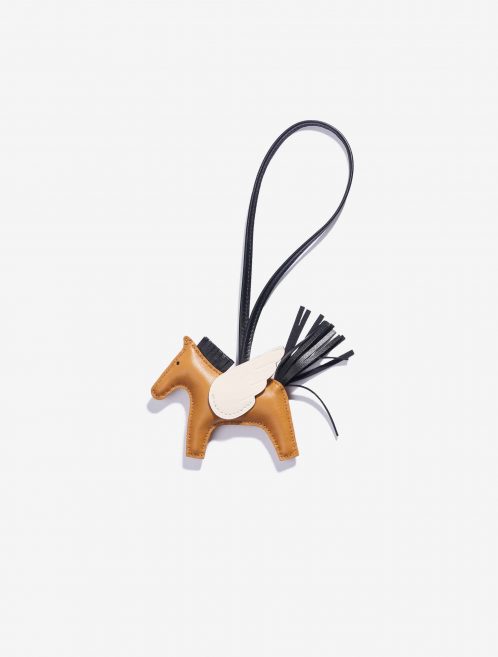 Hermès Rodéo Pegasus Lamb Sésame / Craie / Black