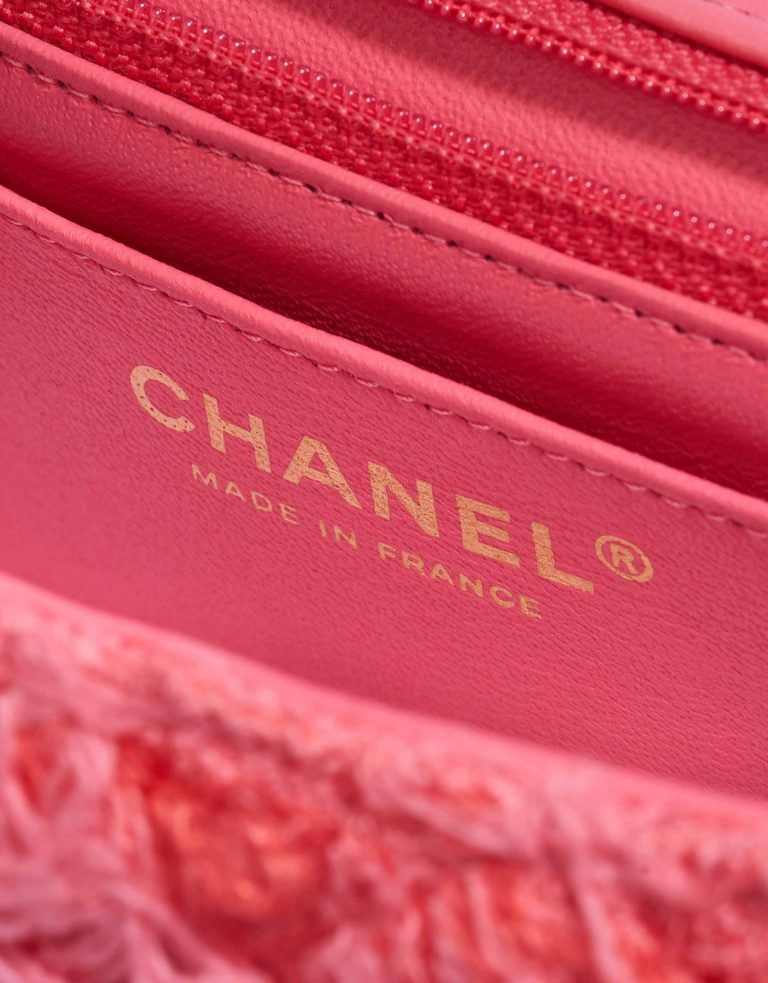 Chanel Timeless Mini Rectangular Tweed Coral