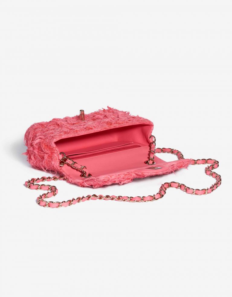 Chanel Timeless Mini Rectangular Tweed Coral