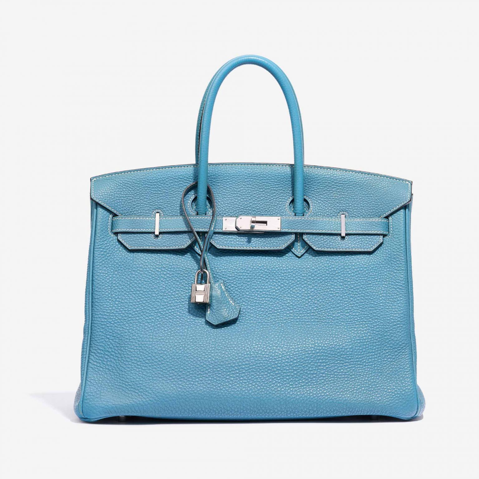 Hermès Birkin 35 Togo Bleu Tourquoise | SACLÀB