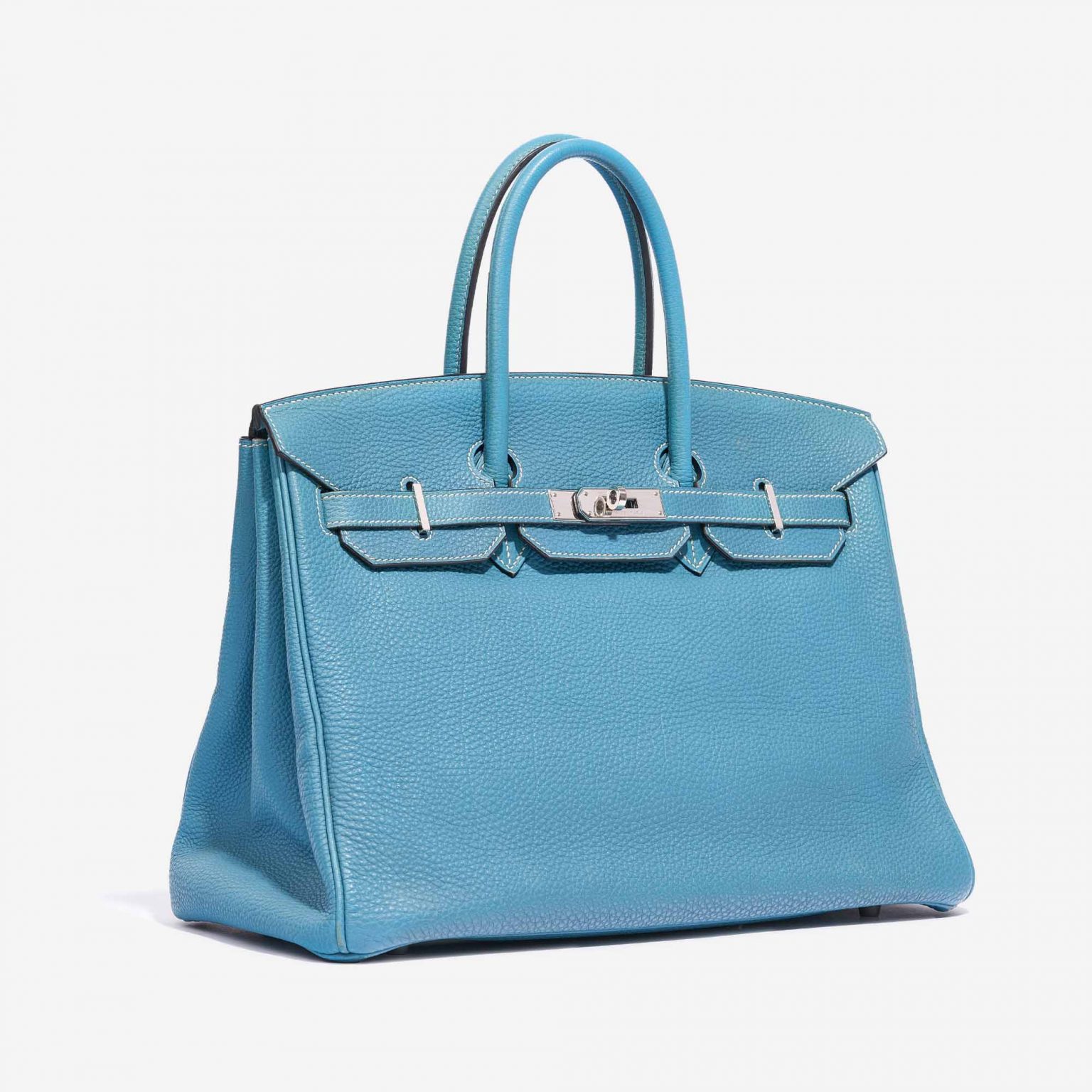 Hermès Birkin 35 Togo Bleu Tourquoise | SACLÀB