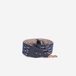 Dior Shoulder Strap Oblique Embroidery Blue