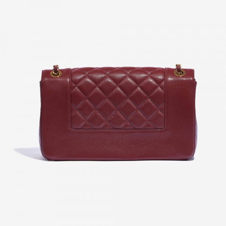 Chanel Mademoiselle große Tasche Ziegenleder Bordeaux