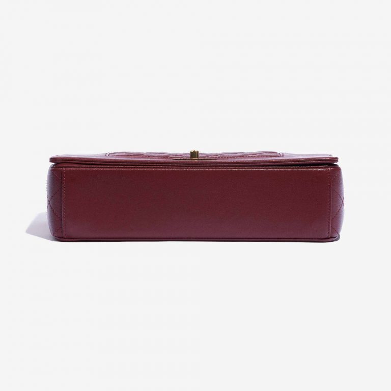 Chanel Mademoiselle große Tasche Ziegenleder Bordeaux