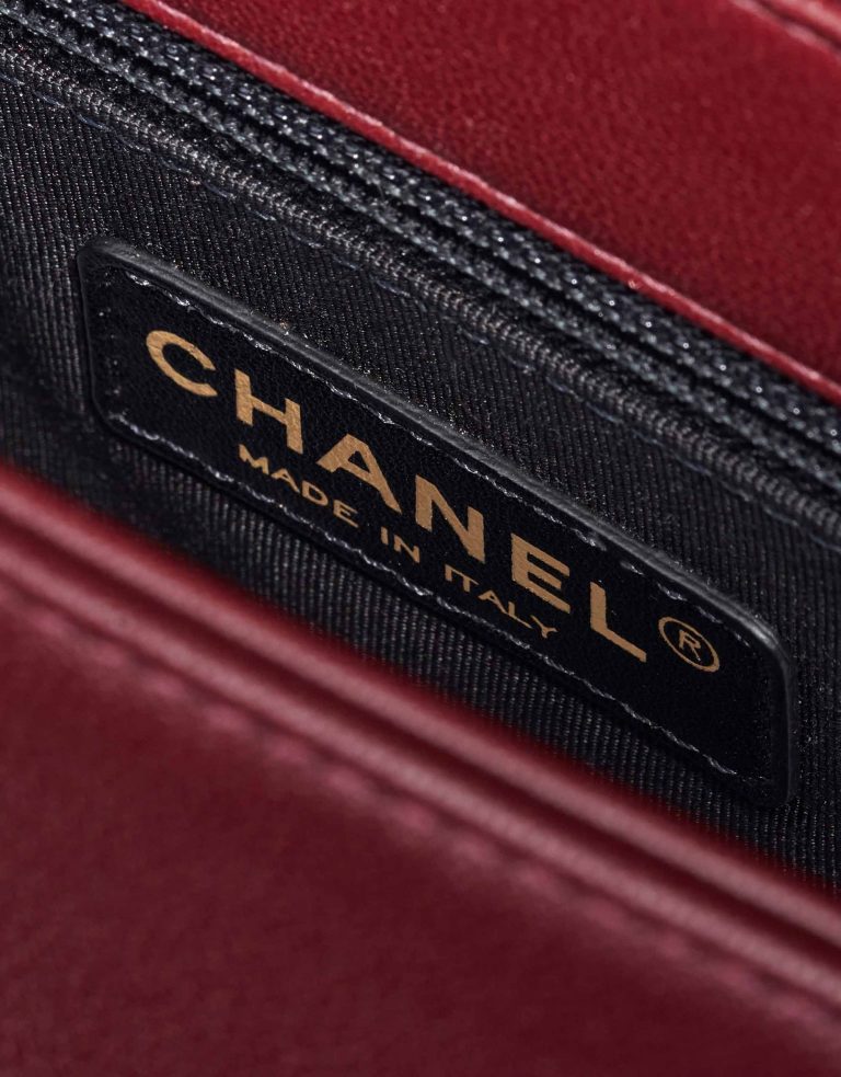 Chanel Mademoiselle große Tasche Ziegenleder Bordeaux