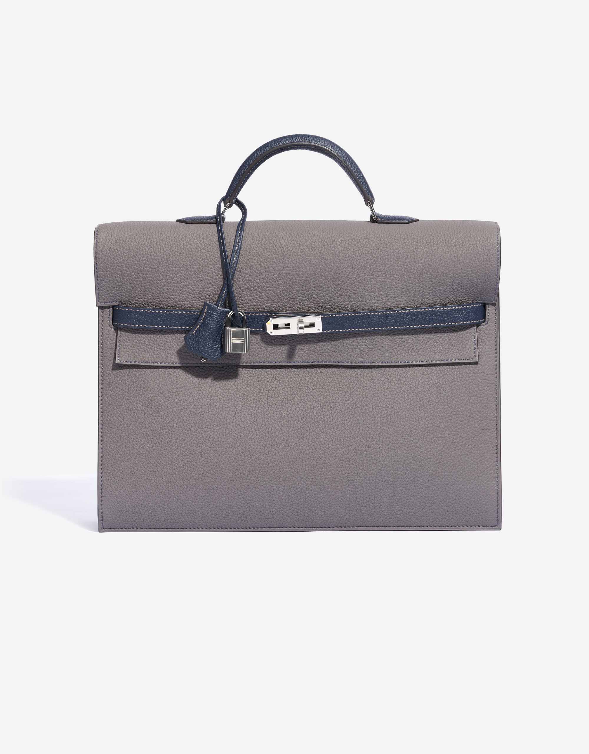 hermes kelly briefcase black