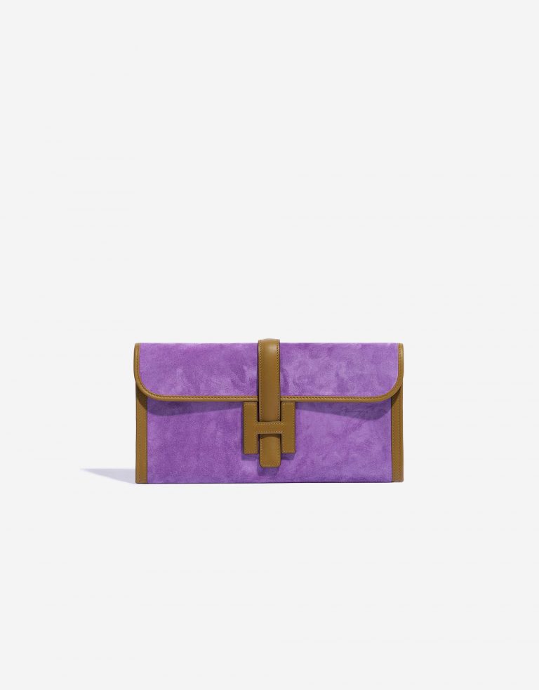 Hermès Jige 29 Doblis / Tadelakt Violet Clair / Kraft