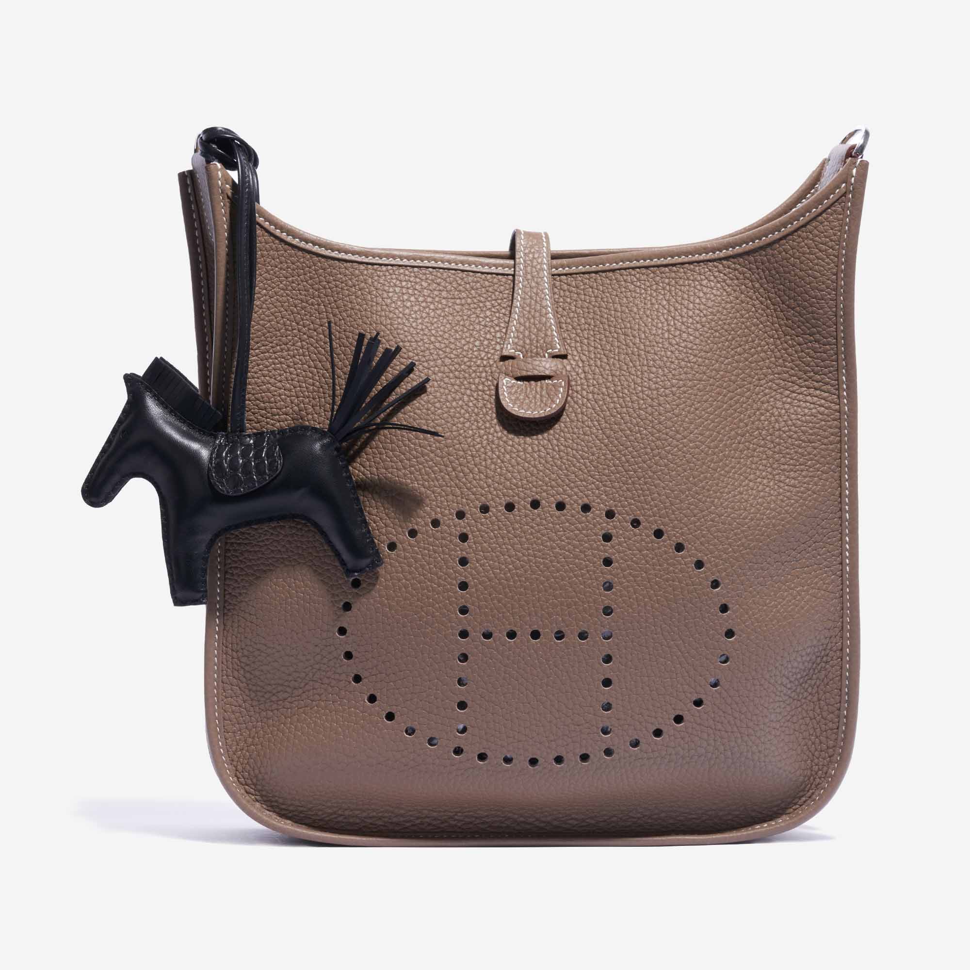 Hermes Rodeo Touch PM So Black Alligator Bag Charm - MAISON de LUXE