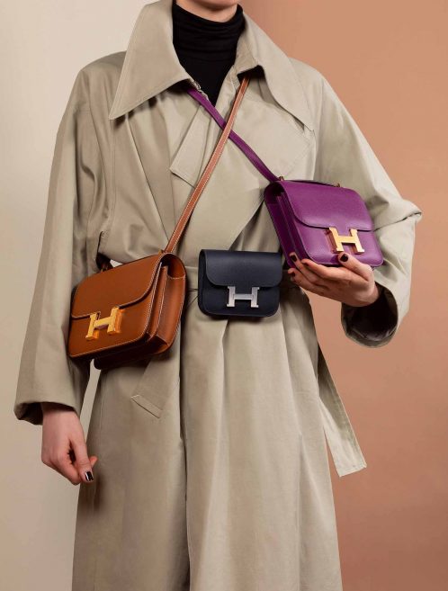 3 Hermès Constance, Crossbody bags on model