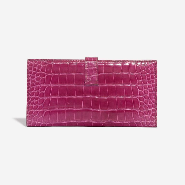 Hermès Wallet Bearn Fuchsia Alligator