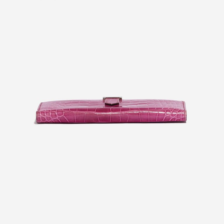 Hermès Wallet Bearn Fuchsia Alligator