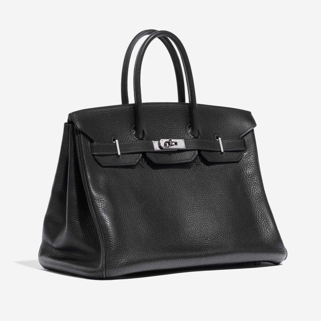 Hermès Birkin 35 Clemence Black | SACLÀB