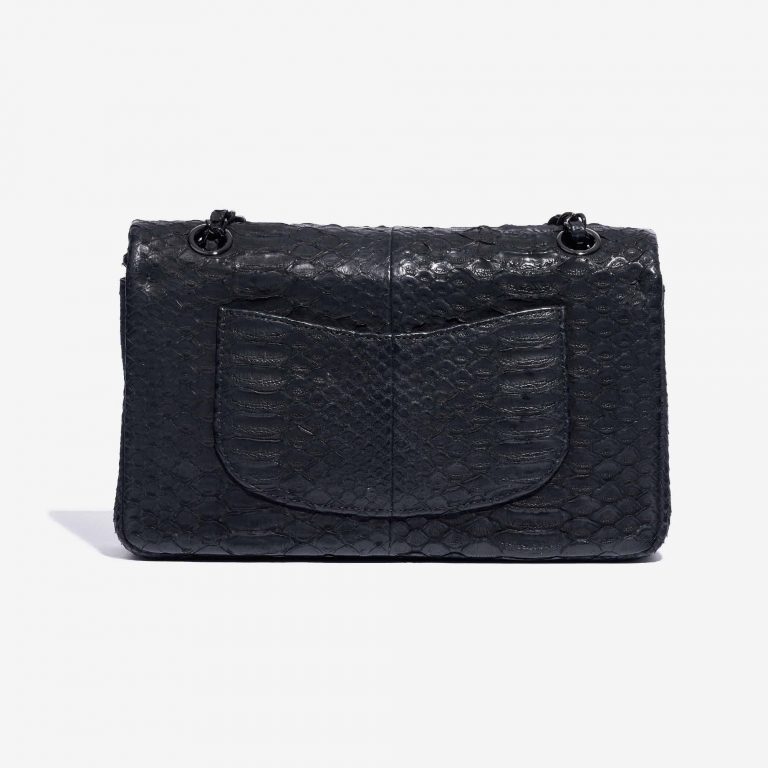 Chanel Timeless Medium Python So Black