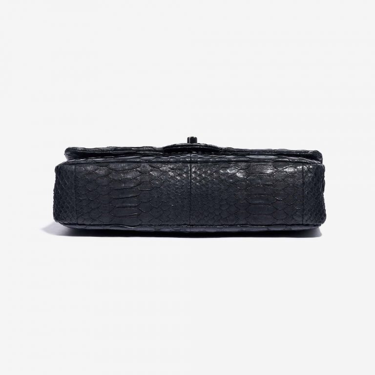 Chanel Timeless Medium Python So Black