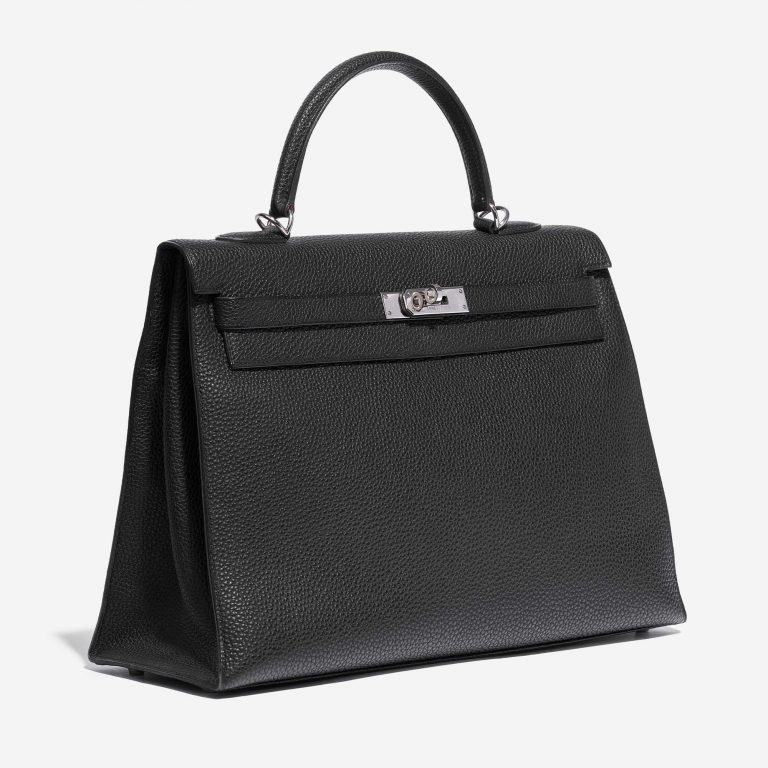 Pre-owned Hermès bag Kelly 35 Togo Black Black | Sell your designer bag on Saclab.com