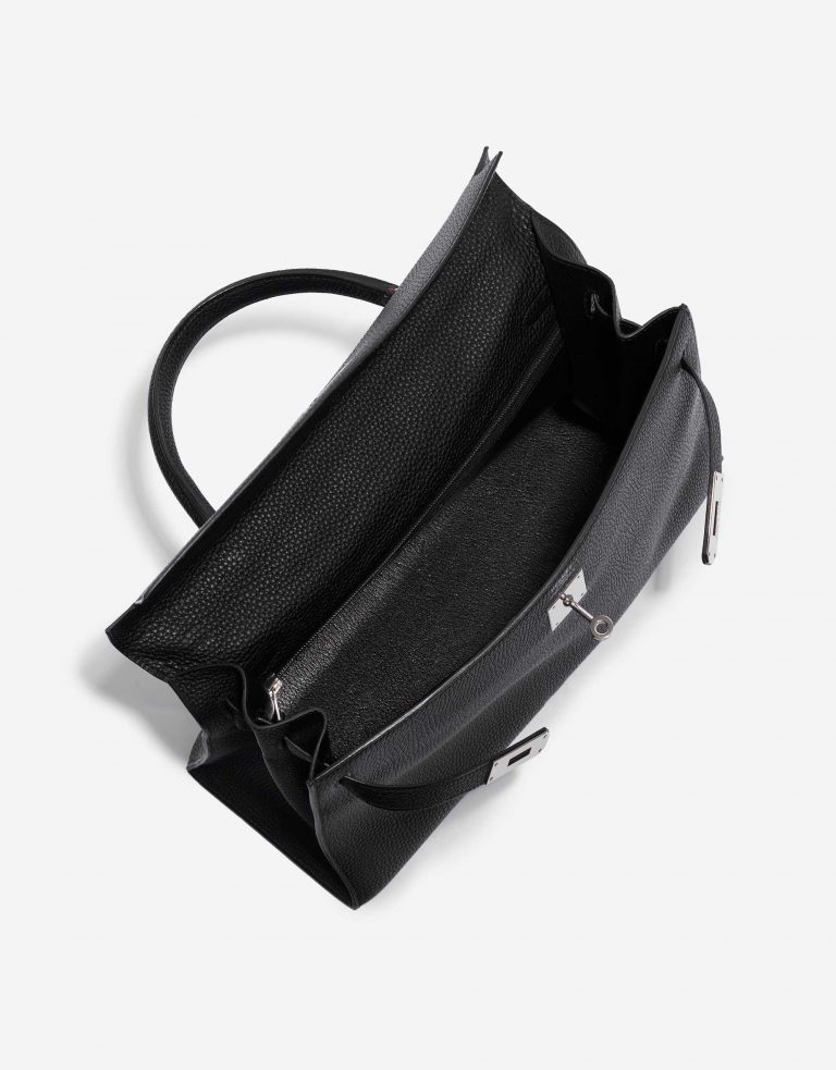 Pre-owned Hermès bag Kelly 35 Togo Black Black | Sell your designer bag on Saclab.com