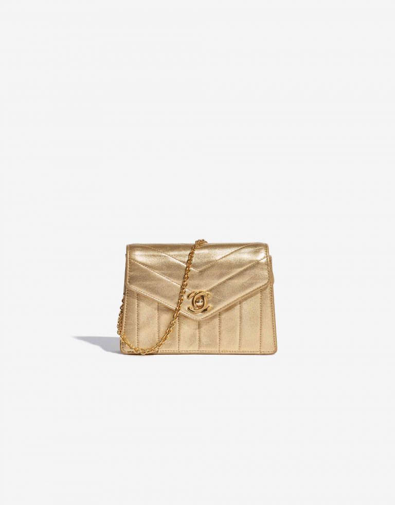 Chanel Pochette Vintage Agneau Dore SACLAB