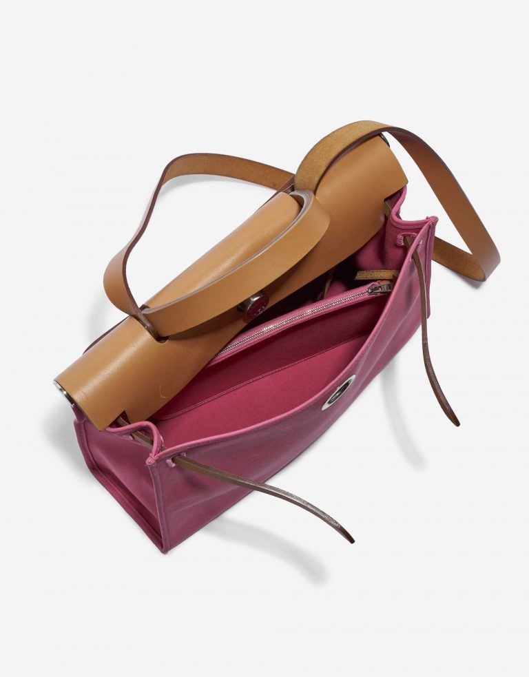 Hermès Herbag 31 Vache Hunter / Canvas Rose Hortensia