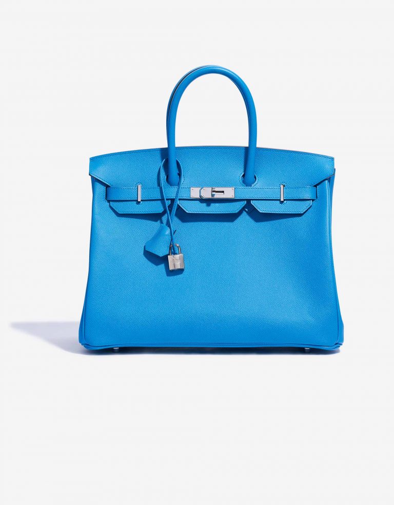 Hermès Birkin 35 Epsom Blue Frida