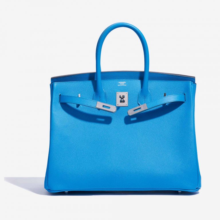 Hermès Birkin 35 Epsom Blue Frida