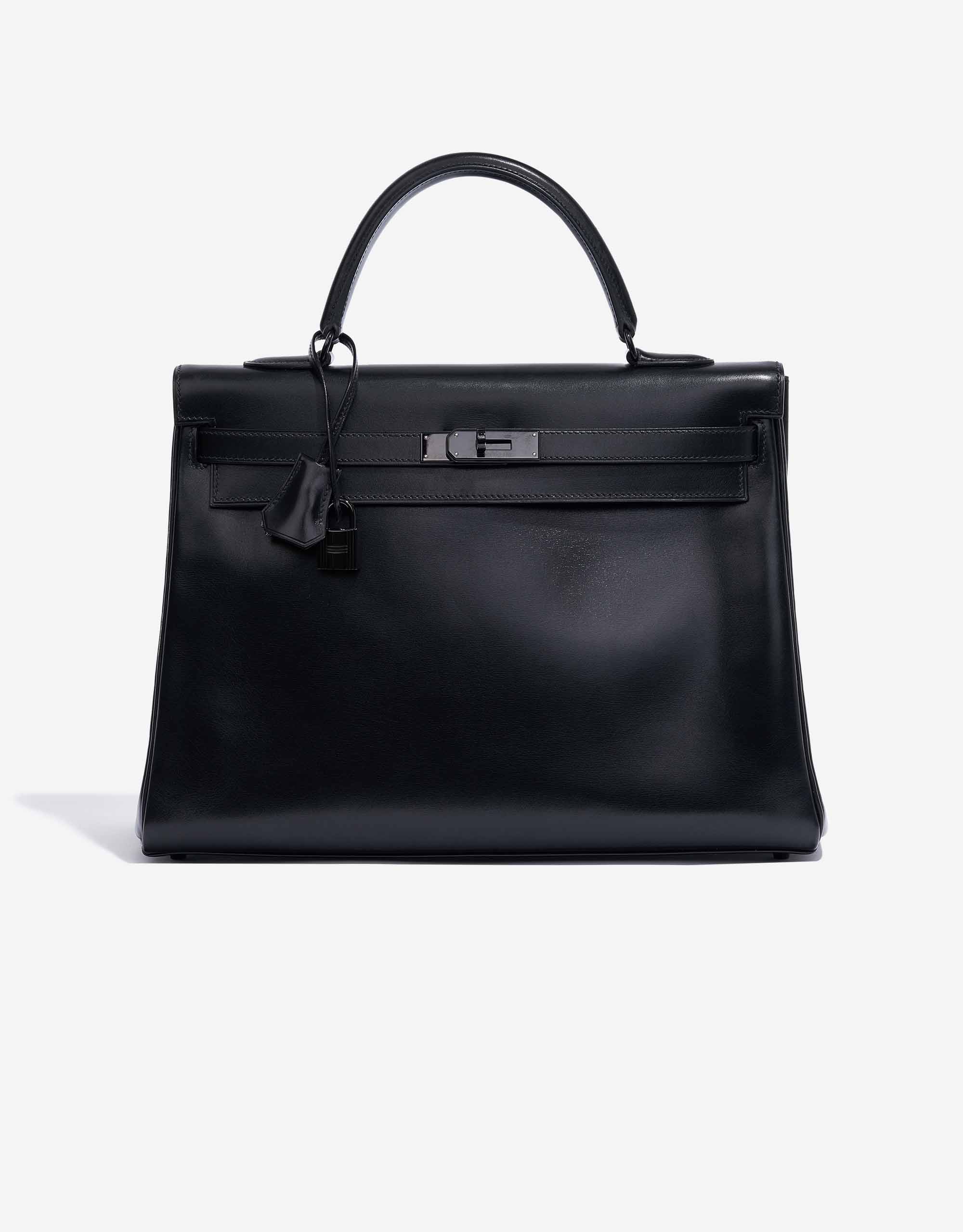 Hermes Kelly 35 Box So Black SACLAB