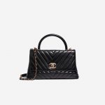 Chanel Handle Medium Calf Black