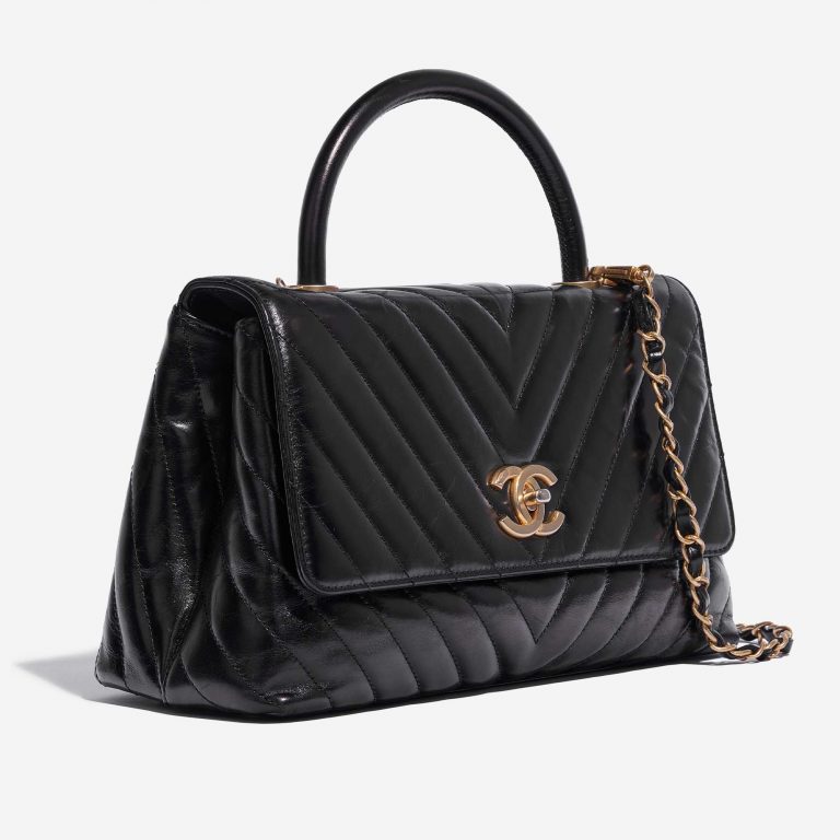 Chanel Handle Medium Calf Black