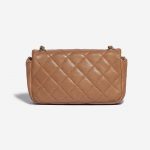 Chanel Timeless Cruise Charm Micro Lamb Camel