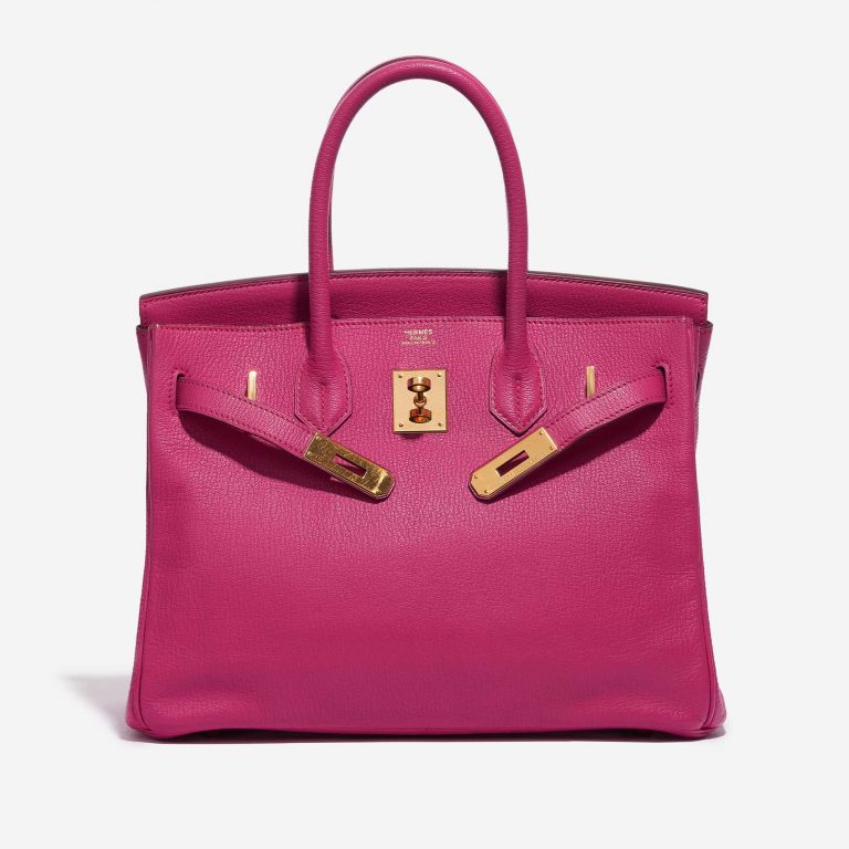 Hermès Birkin 30 Chèvre Mysore Rose Shocking