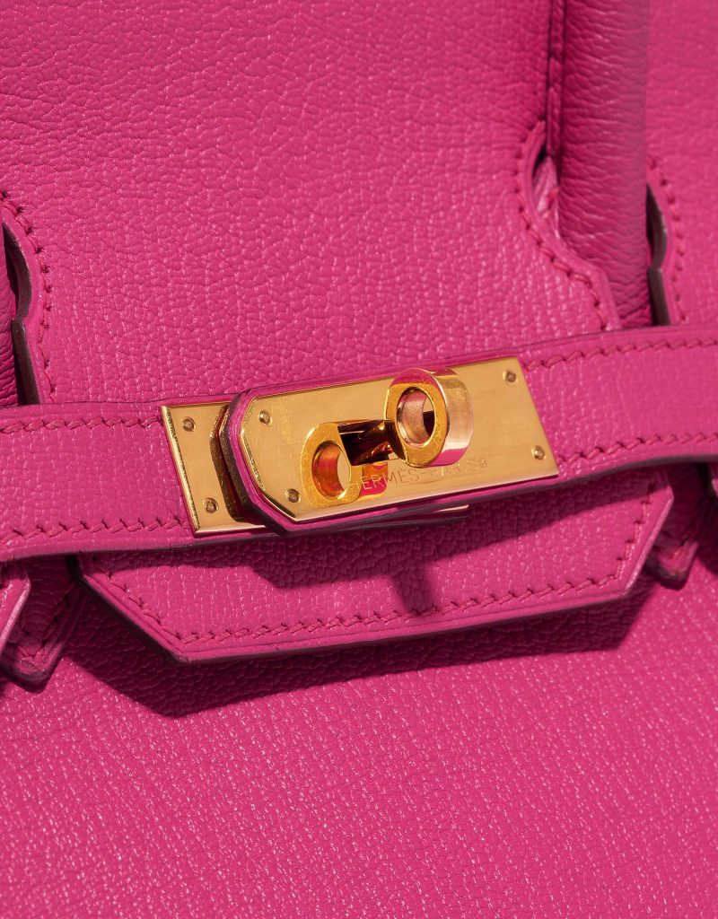 Hermès Birkin 30 Chèvre Mysore Rose Shocking | SACLÀB