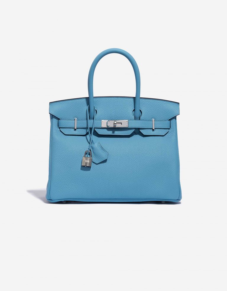 Hermès Birkin 30 Taurillion Clémence Bleu du Nord