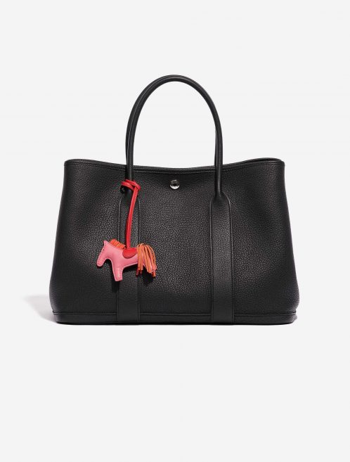 Hermès Rodeo PM Rose Azalée / Orange Poppy / Rouge Indien