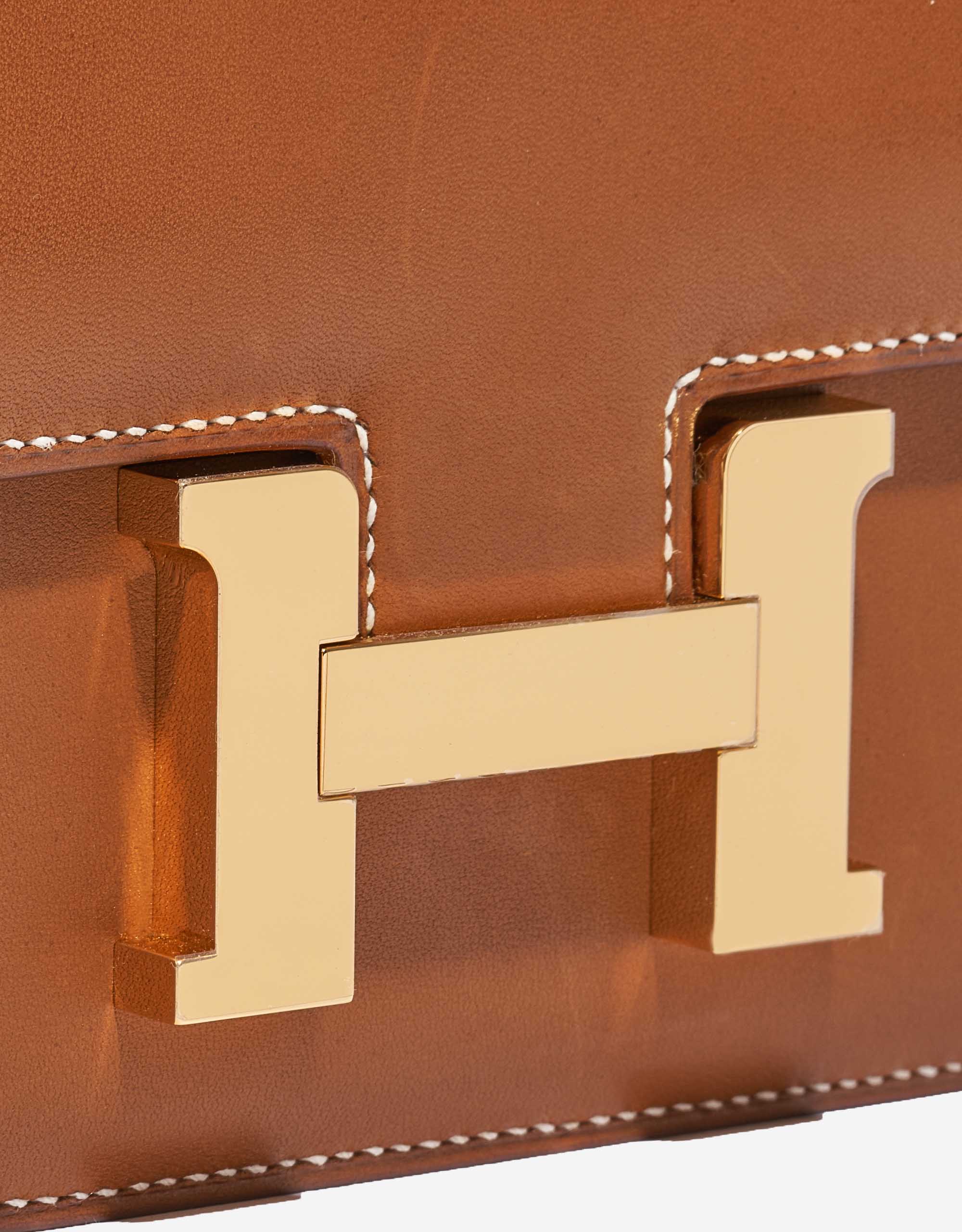 Hermes Constance Bag 18 Fauve Barenia Leather Gold Hardware at 1stDibs