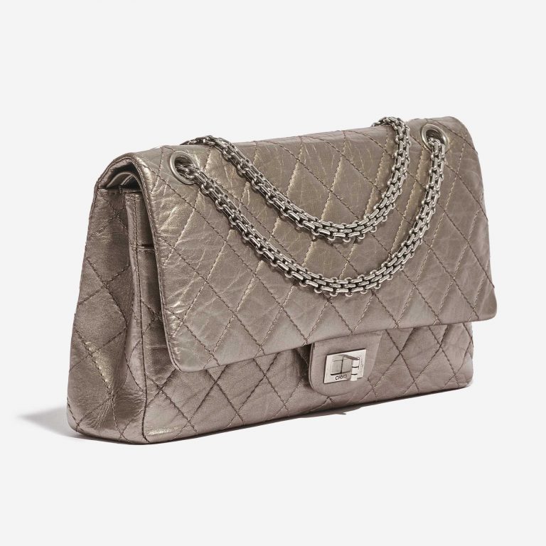 Chanel 2.55 227 Lamb Metallic Bronze