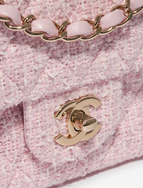 Chanel Timeless Mini Rectangular Tweed Pink