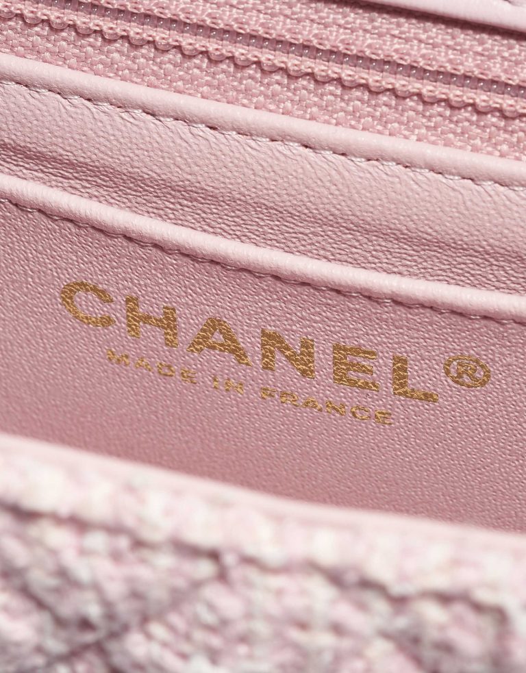 Chanel Timeless Mini Rectangular Tweed Pink