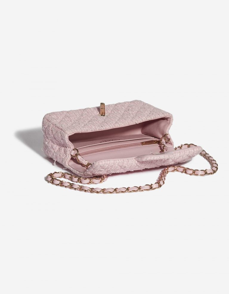 Chanel Timeless Mini Rectangular Tweed Pink