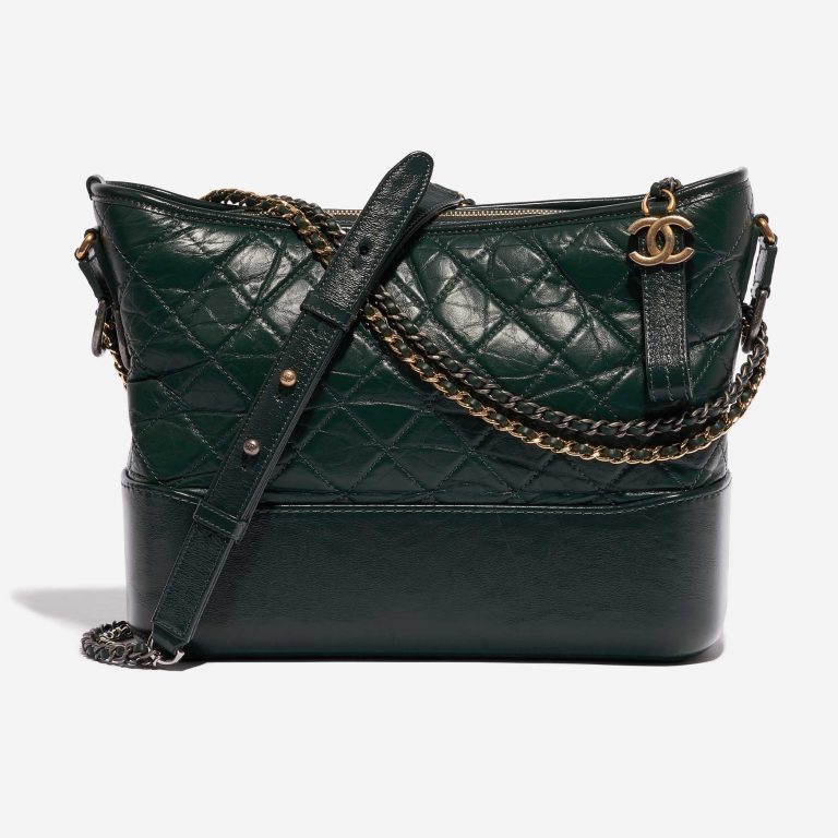 Chanel Gabrielle Medium Lamb Green