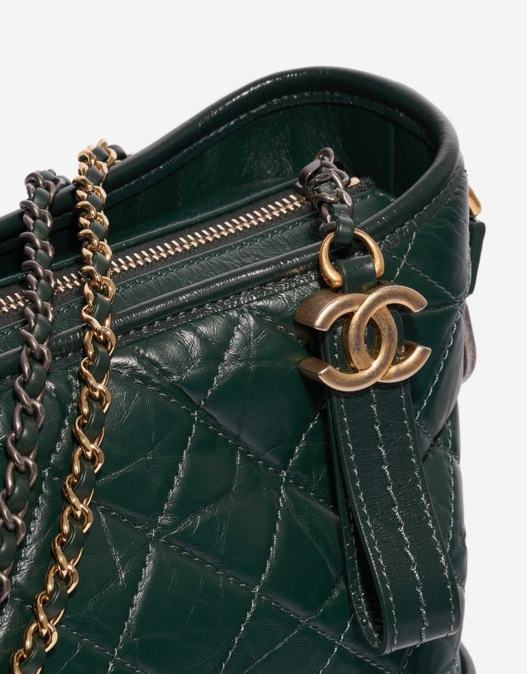 Chanel Gabrielle Medium Lamb Green