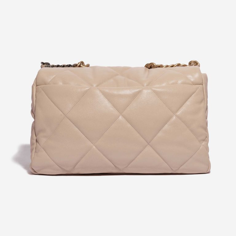 Chanel 19 Maxi Lamb Beige