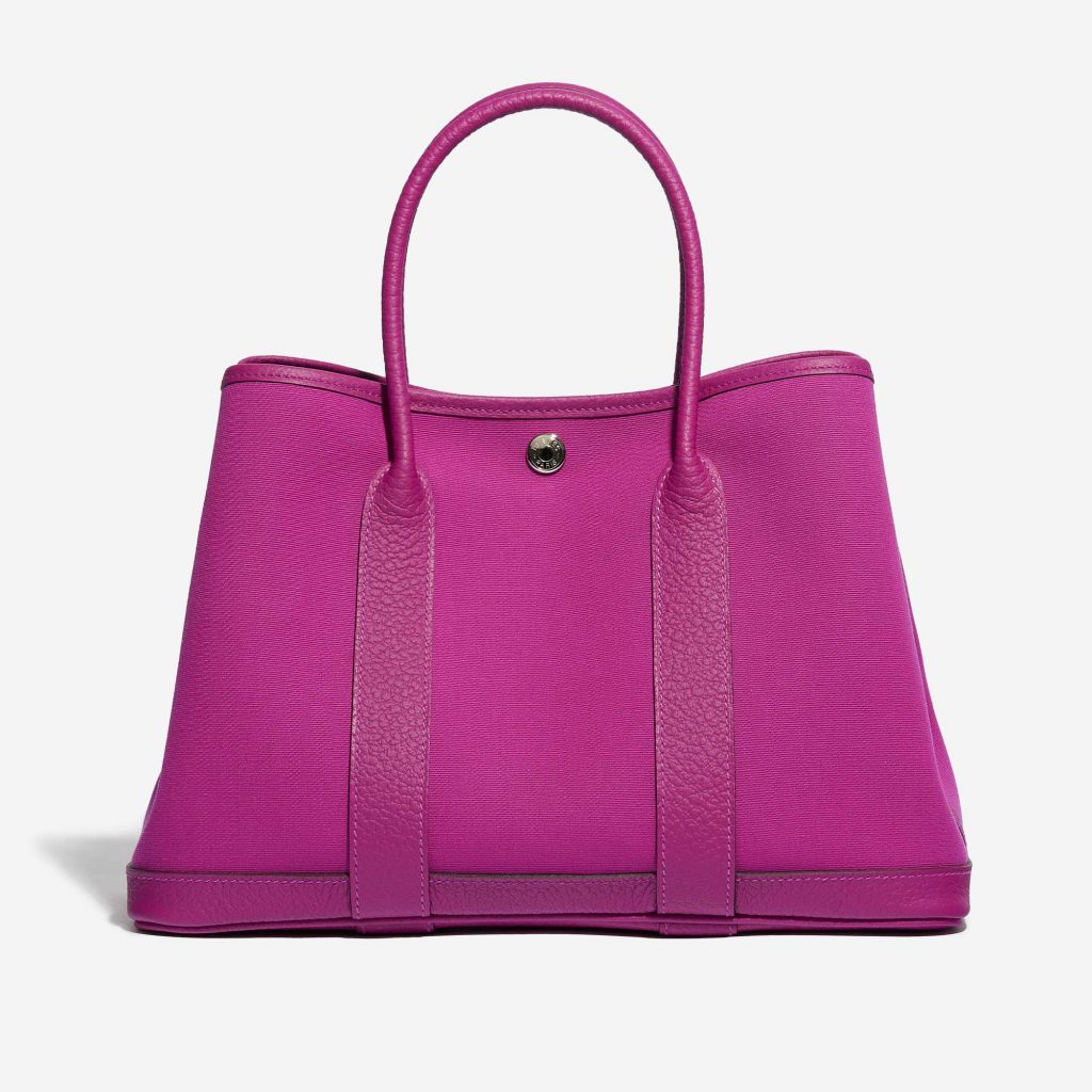 Hermès Garden Party 30 Canvas Magnolia SACLÀB