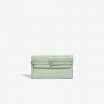 Hermès Kelly Long Wallet Alligator Matte Vert D'Eau