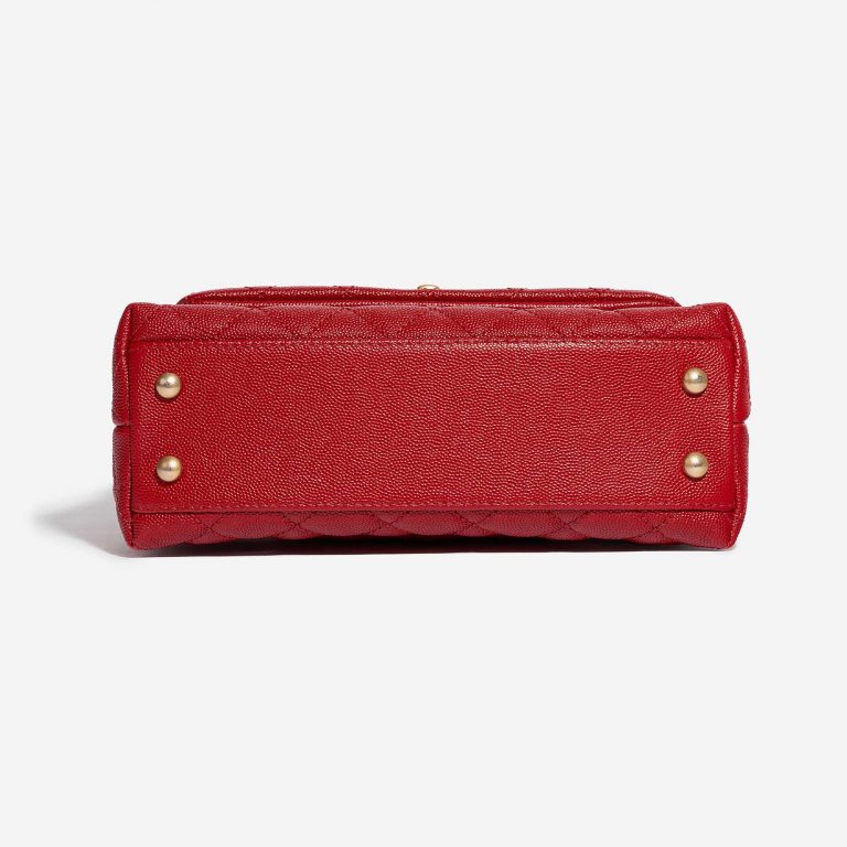 Chanel Handle Small Caviar Red