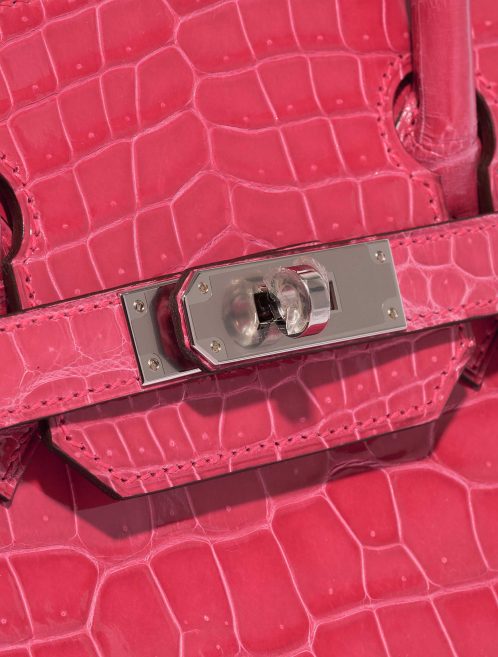 Hermès Birkin 30 Porosus Krokodilleder Rose Extreme