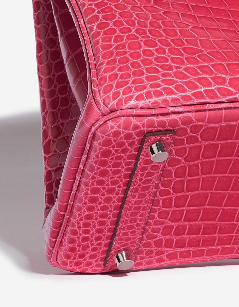 Hermès Birkin 30 Porosus Crocodile Rose Extreme