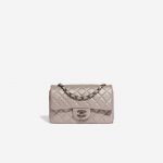 Chanel Timeless Mini-Tasche Ziegenleder Metallic Champagne