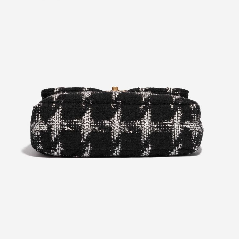 Chanel 19 Large Tweed Black / White