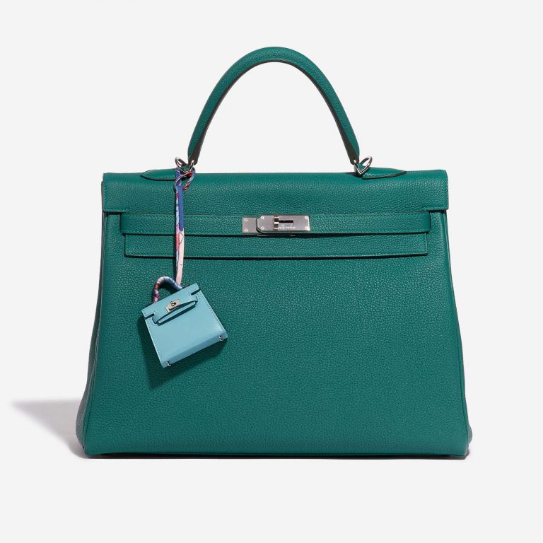 Hermès Kelly Micro Swift Blue Atoll