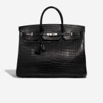 Hermès Birkin 40 Crocodile Porosus Mat Noir